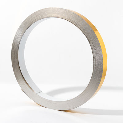 Giallo 3D alluminio canale lettera bobina 100 metri materiale canaleume