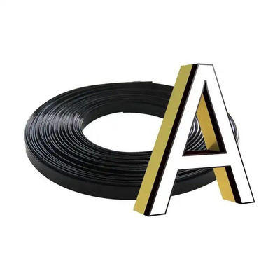 ABS Ingegneria Lettera di plastica Trim Cap 40m Segno Trim Cap Adesivo