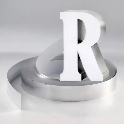 Cappuccio di taglio in alluminio per cartelloni a led per cartelloni a canale