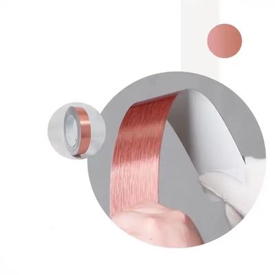 Larghezza 1400mm Lettera di canale Trim Durable Gold Trim Cap Lettera