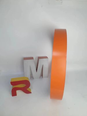 Metodo di lavorazione piatta Rulli di carta di canale di alluminio nero Rulli di alluminio