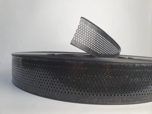 Cappuccio di taglio in alluminio nero di plastica larghezza 6 cm Cappuccio di taglio Lettera a mano piegatura