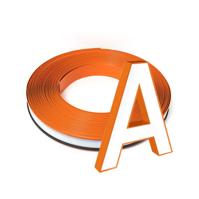 110mm Lettere di canale Trim Lettere 3D Striscia di alluminio Channelume