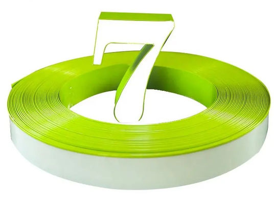 Segnali illuminati con tappo di taglio Rollo verde di alluminio con tappo di taglio Lettere