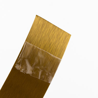 Carta di canale rivestita a colori Striscia di alluminio Nastro di bordo di parola bobina piatta senza bordo piegato