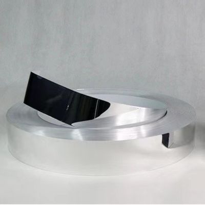 Profil di strisce di alluminio piatto rivestito con cartellone a led per lettere a canale