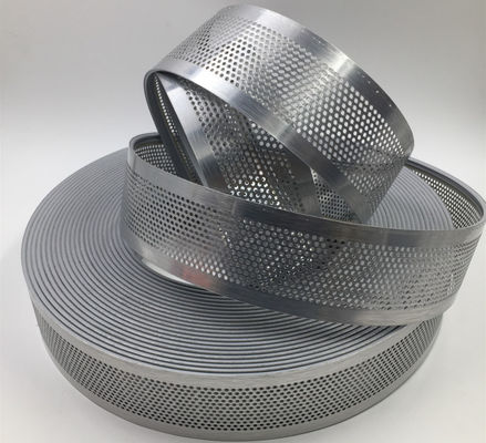 60mm 80mm Hand Bend Punching spazzolato colorato rivestito striscia di alluminio striscia di bobina per il canale di parola luminoso lettera segno