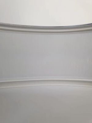 Specchio Sliver Aluminio Trim Cap Roll Hand Bending Durezza Lettera di canale Bordatura di varie larghezze