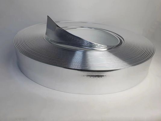 Specchio Sliver Aluminio Trim Cap Roll Hand Bending Durezza Lettera di canale Bordatura di varie larghezze