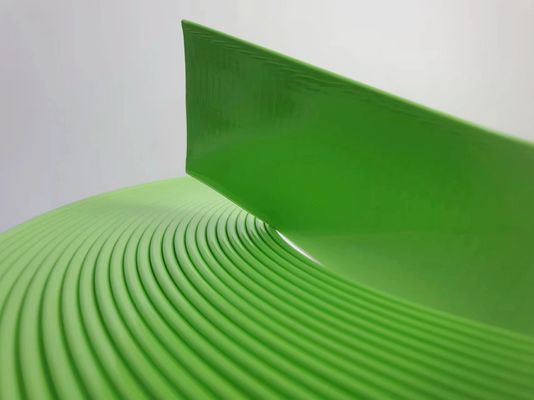 Colore verde Acciaio Trim Cap Rolls Acciaio Durezza Metodo di piegatura a mano 50M Lunghezza