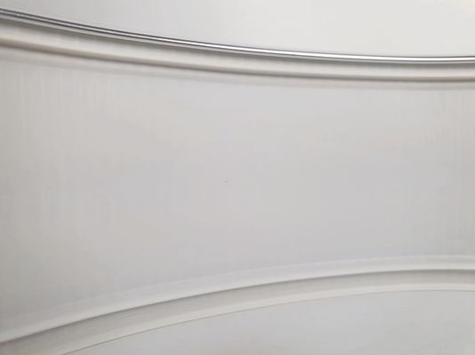 Fenditura a mano Cappuccio di taglio in alluminio Materiali argento Leggio di alluminio bobina di canale Lettera Cappuccio di taglio