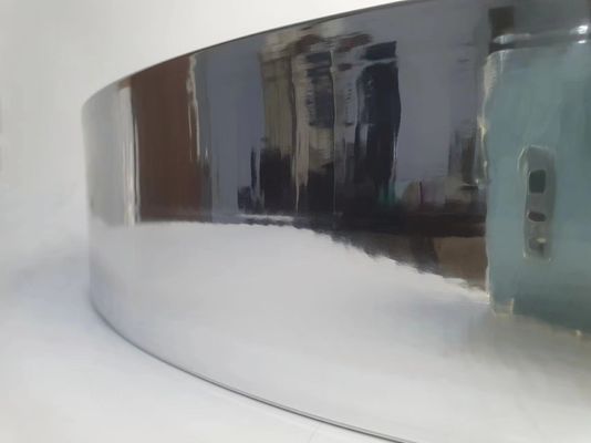 Alta durezza dell' alluminio Cappuccio di taglio in alluminio con finitura in argento specchio e bobina in lega di alluminio