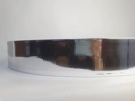 Alta durezza dell' alluminio Cappuccio di taglio in alluminio con finitura in argento specchio e bobina in lega di alluminio