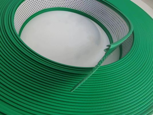 Maniche piegate di plastica di alluminio di taglio cappuccio bobina in varie larghezze di carta di canale segno striscia di alluminio