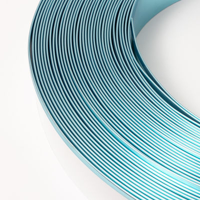 Alumini Flat Channel Letter Trim Cap One Side Edge Letter Sign Trim Cap