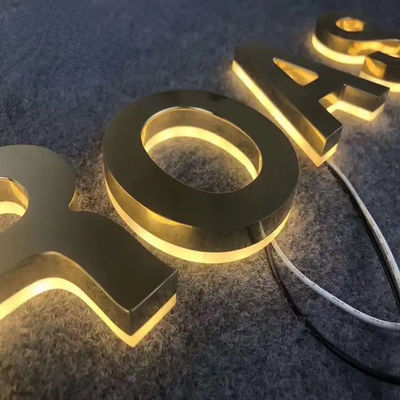 Risparmio energetico segnali di lettere a LED 12VDC Lettere a LED all'aperto Illuminazione