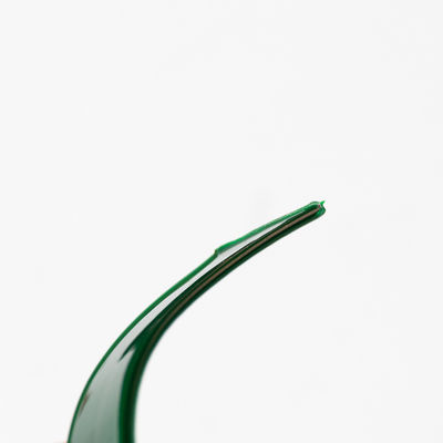 10 rotoli per scatola di plastica con tappo a taglia verde bordo della lettera flessibile