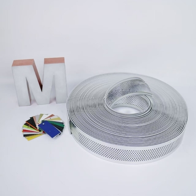 Luci a LED Compatibilità Lettere di canale in alluminio Trim in colore regolare resistente alle intemperie e durevole