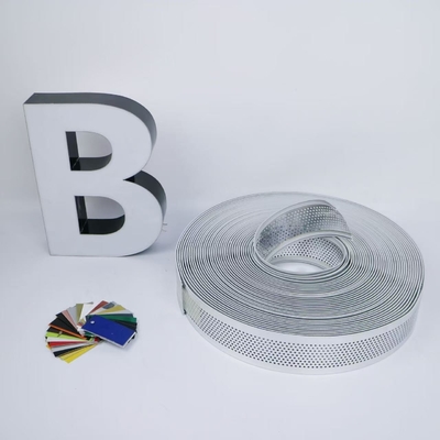 Luci a LED Compatibilità Lettere di canale in alluminio Trim in colore regolare resistente alle intemperie e durevole